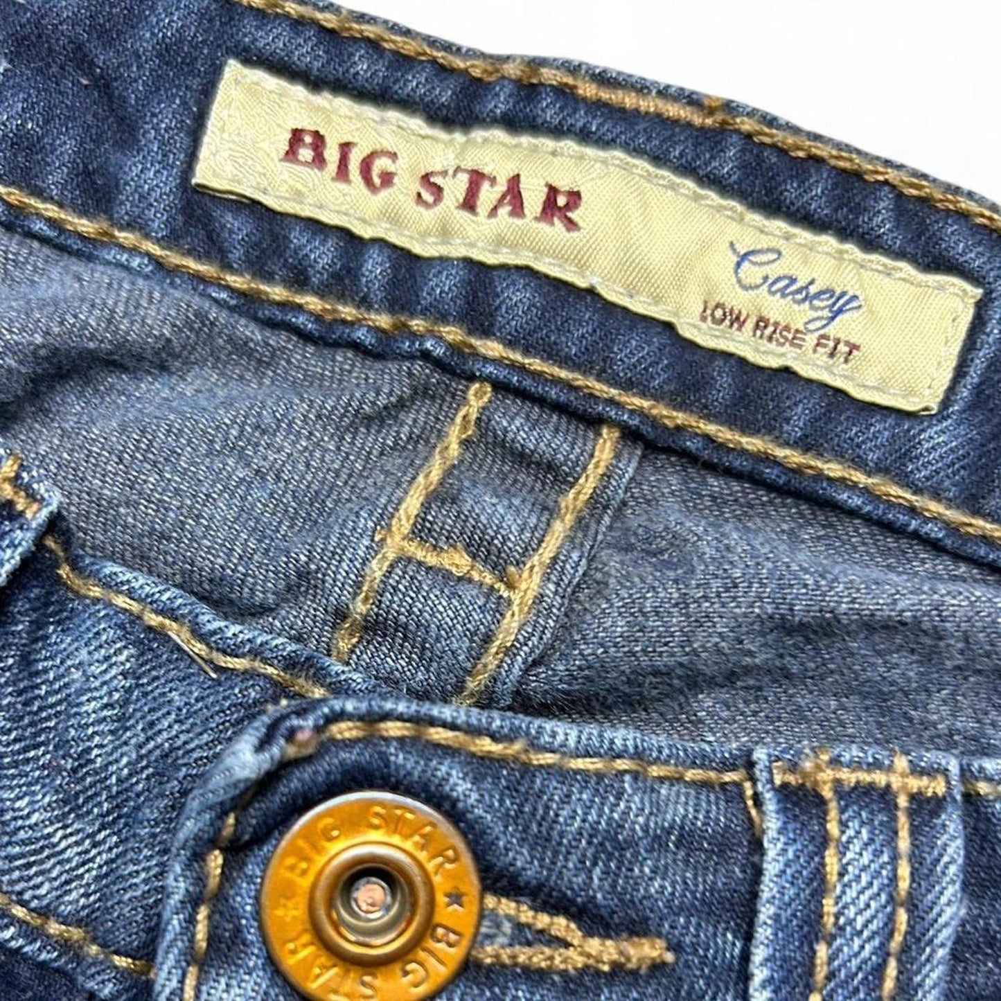 Big star casey size 28x29 lowrise bootcut western jeans