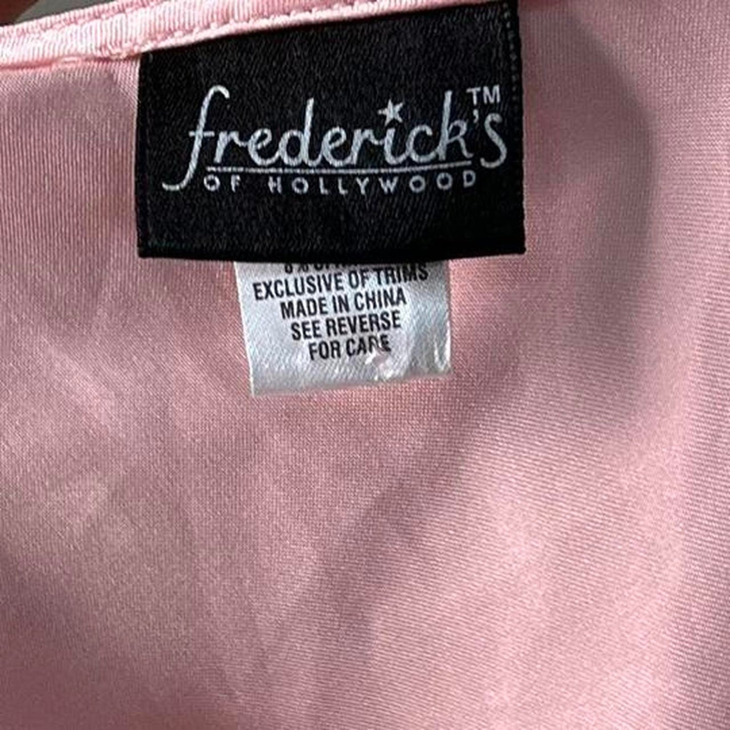 Nwt fredericks of hollywood deadstock