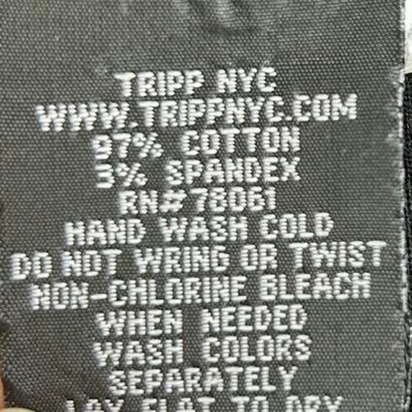 Tripp nyc black lace up distressed