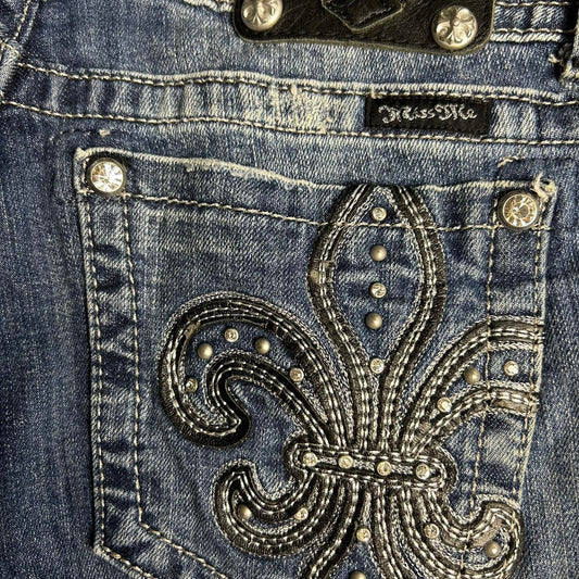 Miss me navy blue denim