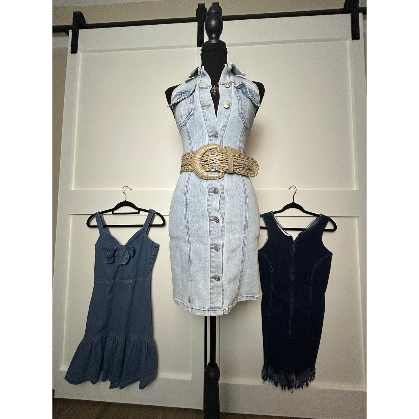 Y2K Denim dress bundle s/m
