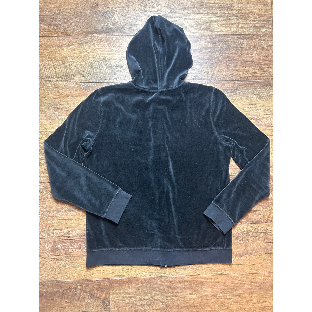 Chaps Crest Velour Track Jacket — Size M