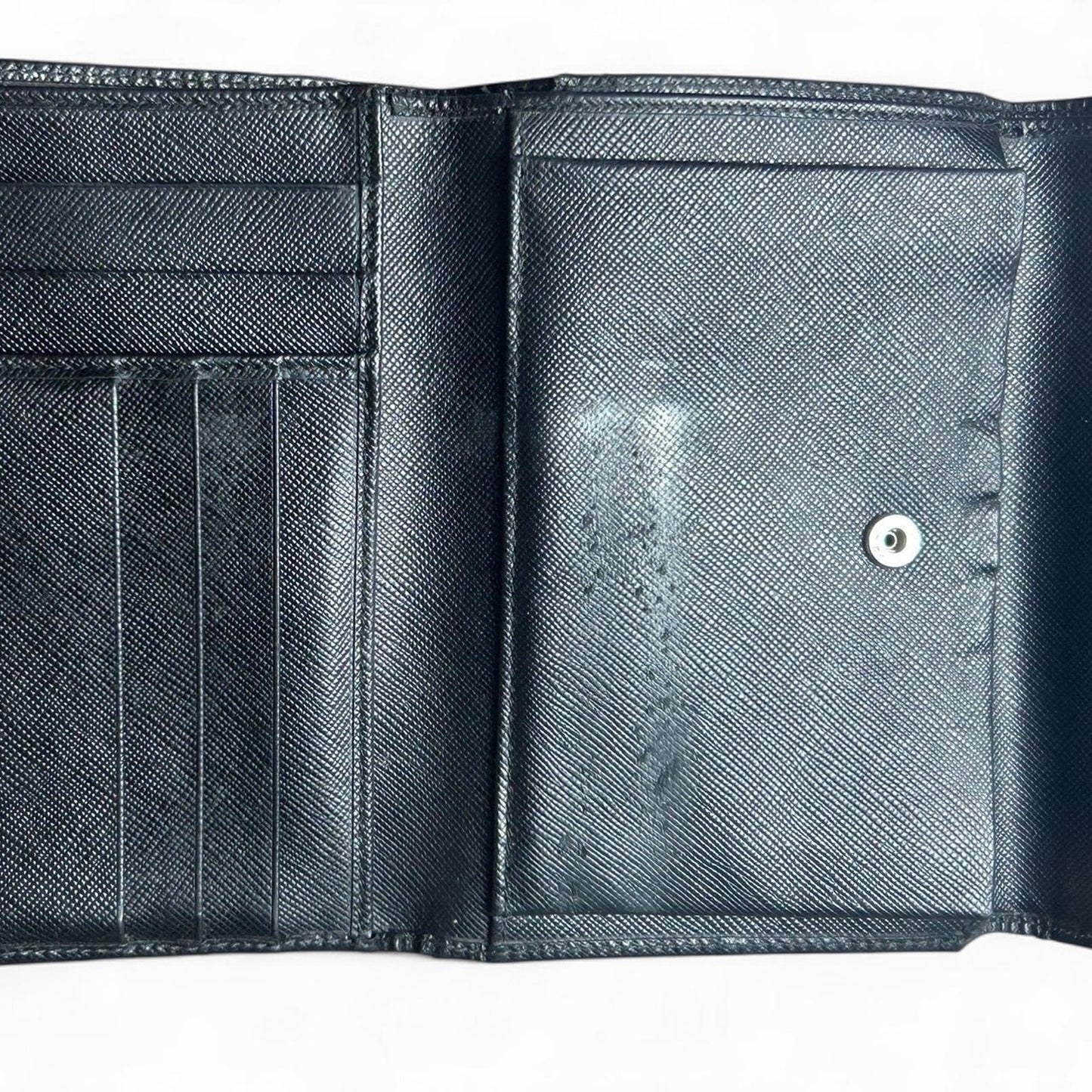 Prada black leather wallet luxuryaccessories