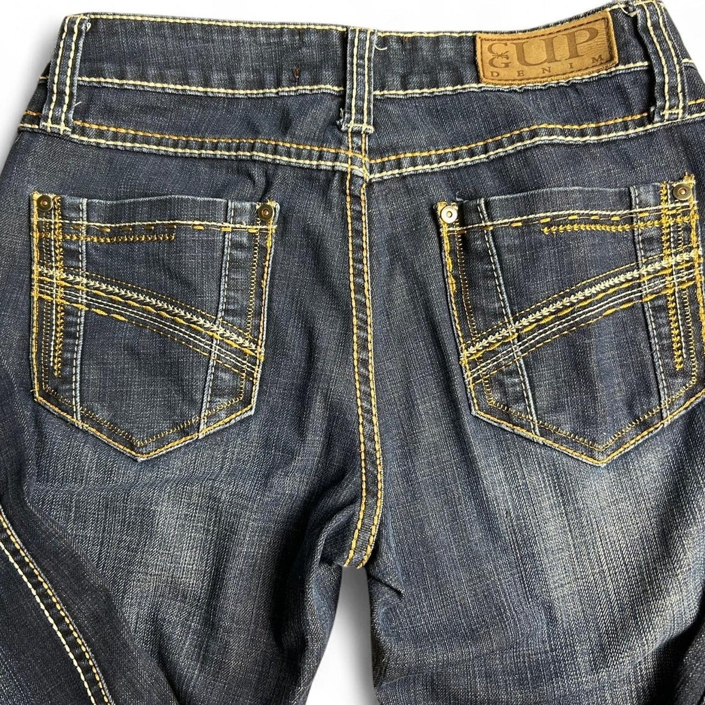 Cowgirl up dark wash low