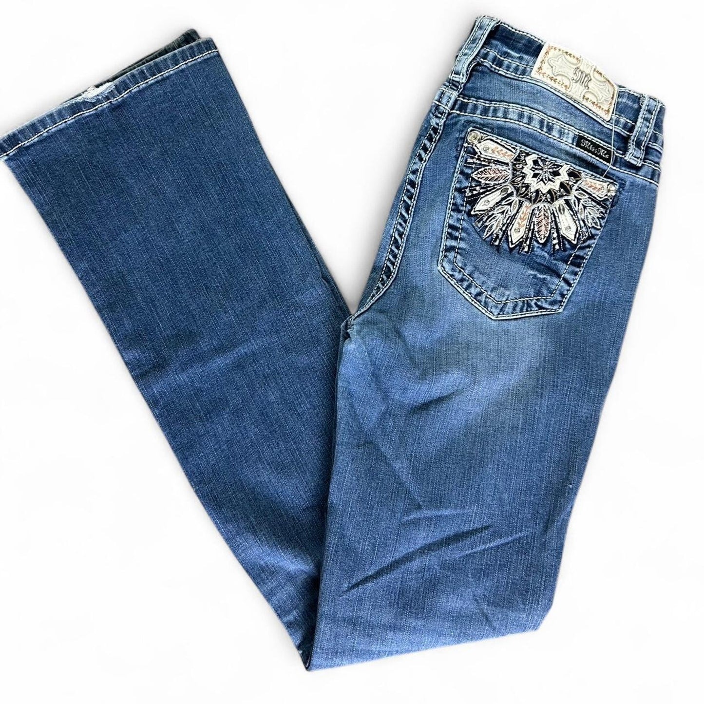 Miss me blue bootcut jeans