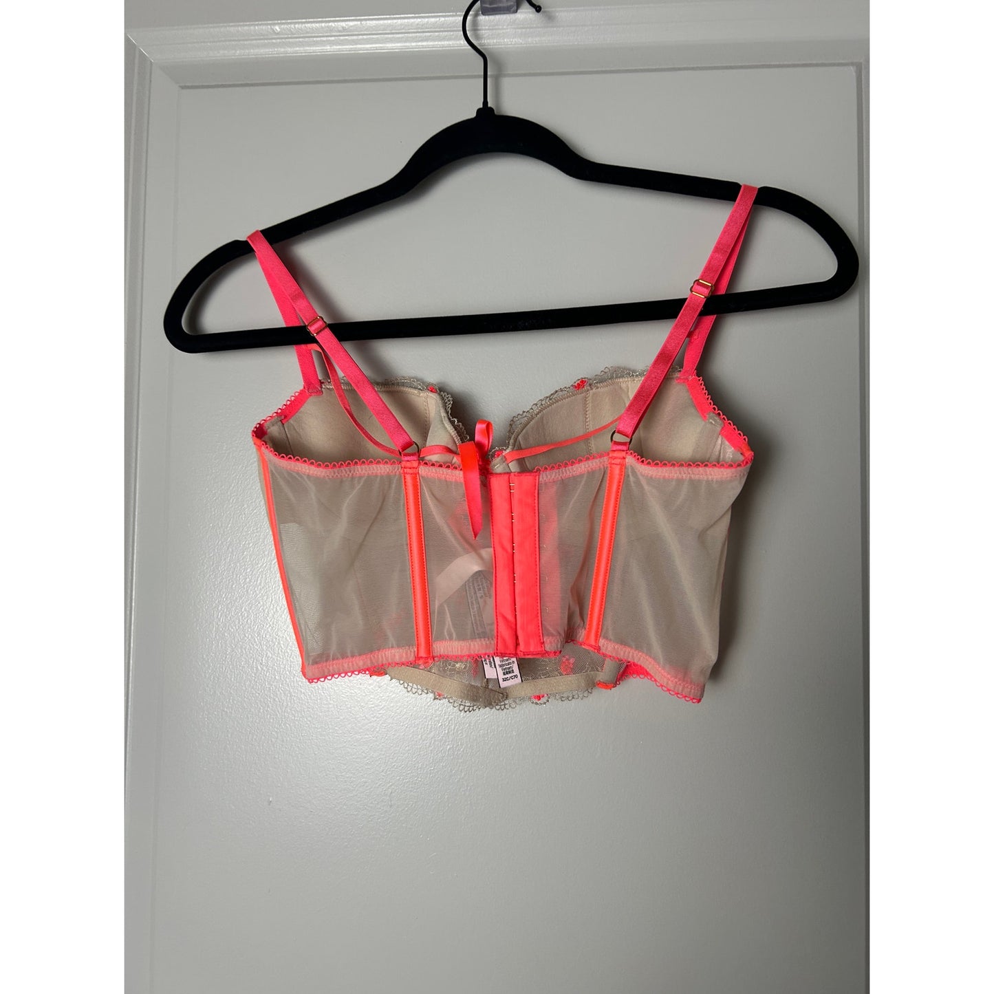 victorias secret valentines bustier 32 c