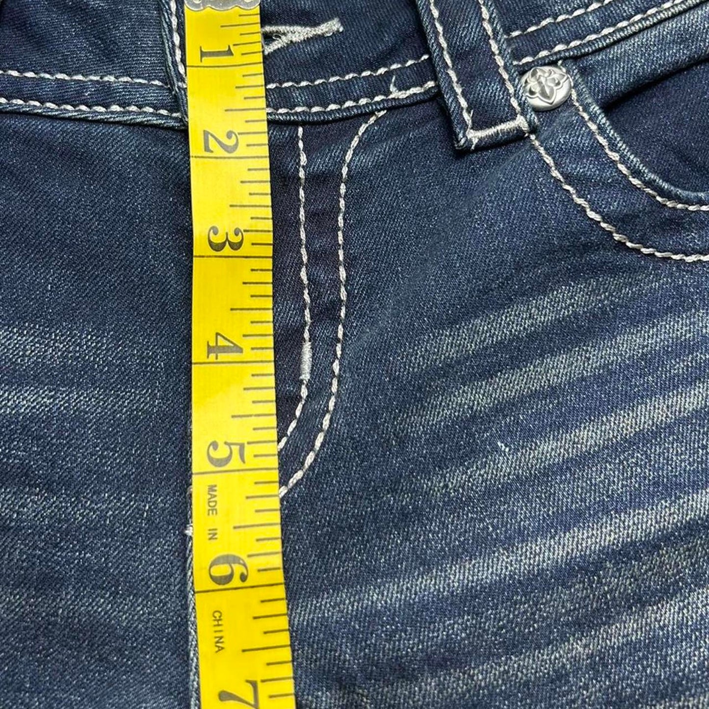 Miss me blue bootcut jeans