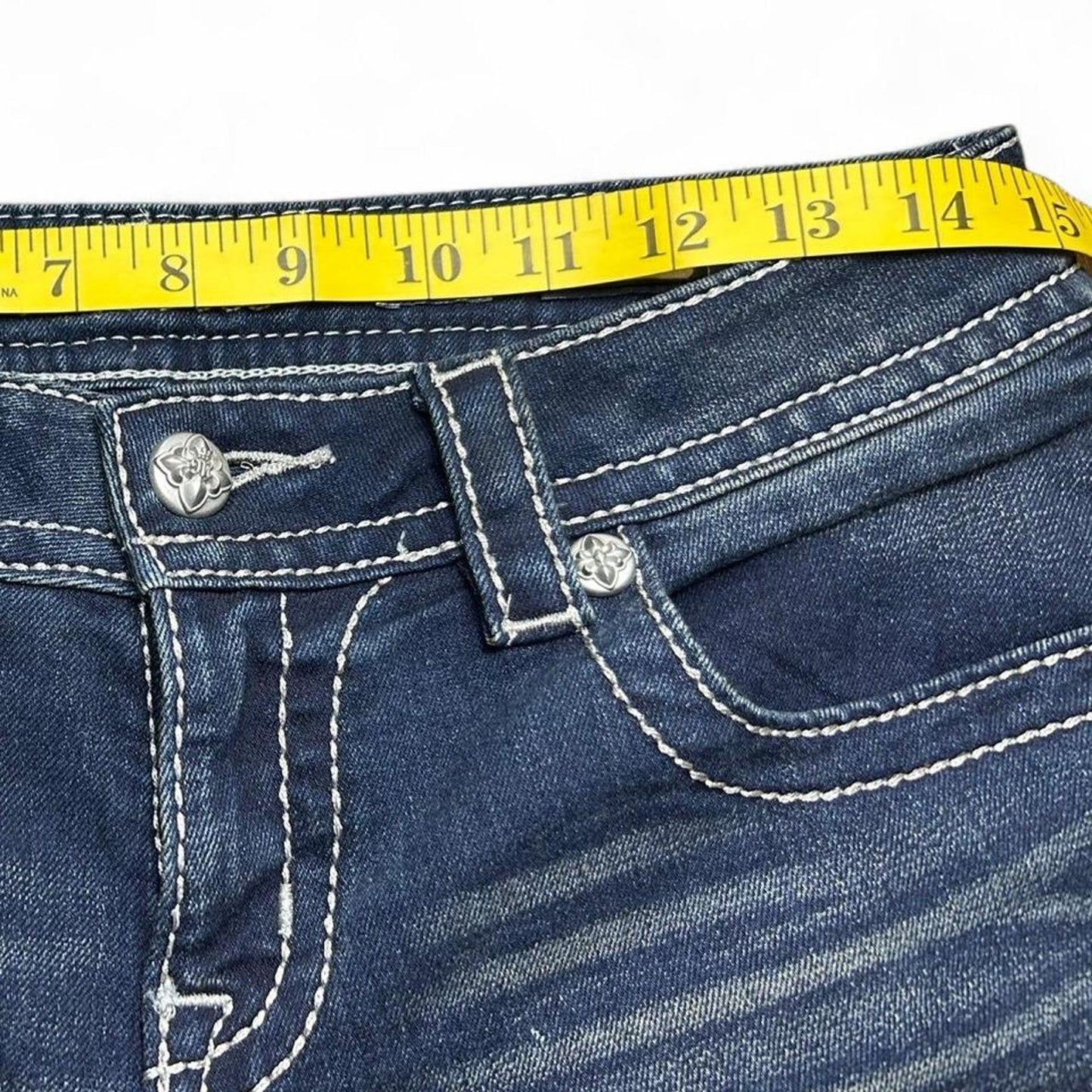 Miss me blue bootcut jeans