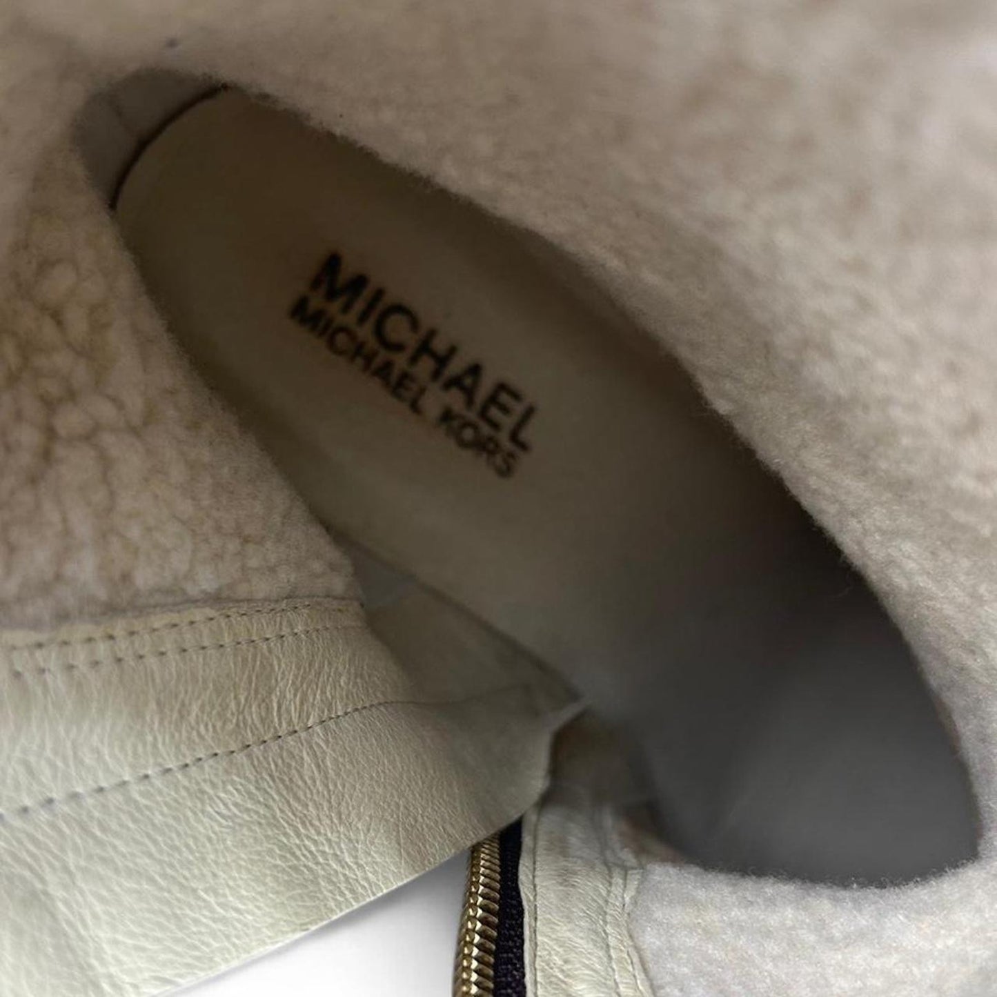 Michael kors chocolate brown leather