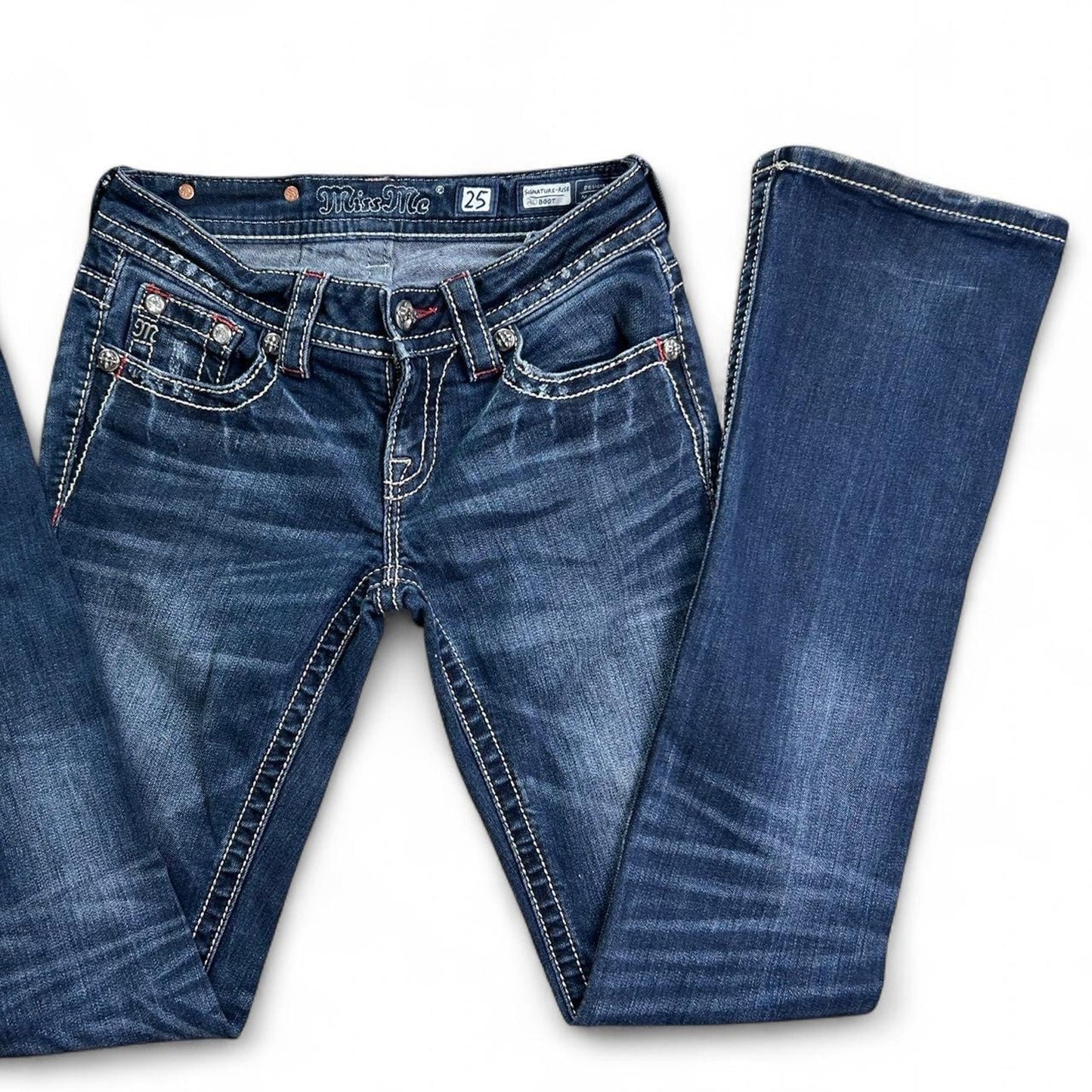 Miss me blue bootcut jeans