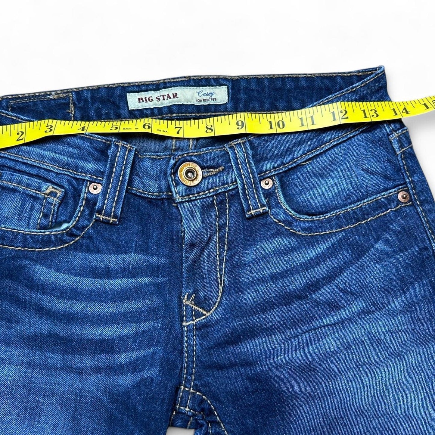 Big star casey size 28x29 lowrise bootcut western jeans