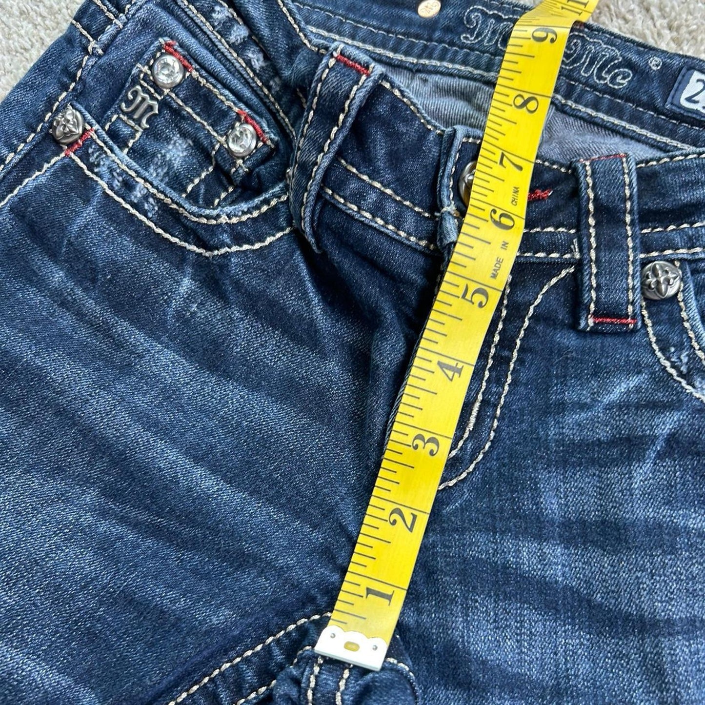 Miss me blue bootcut jeans