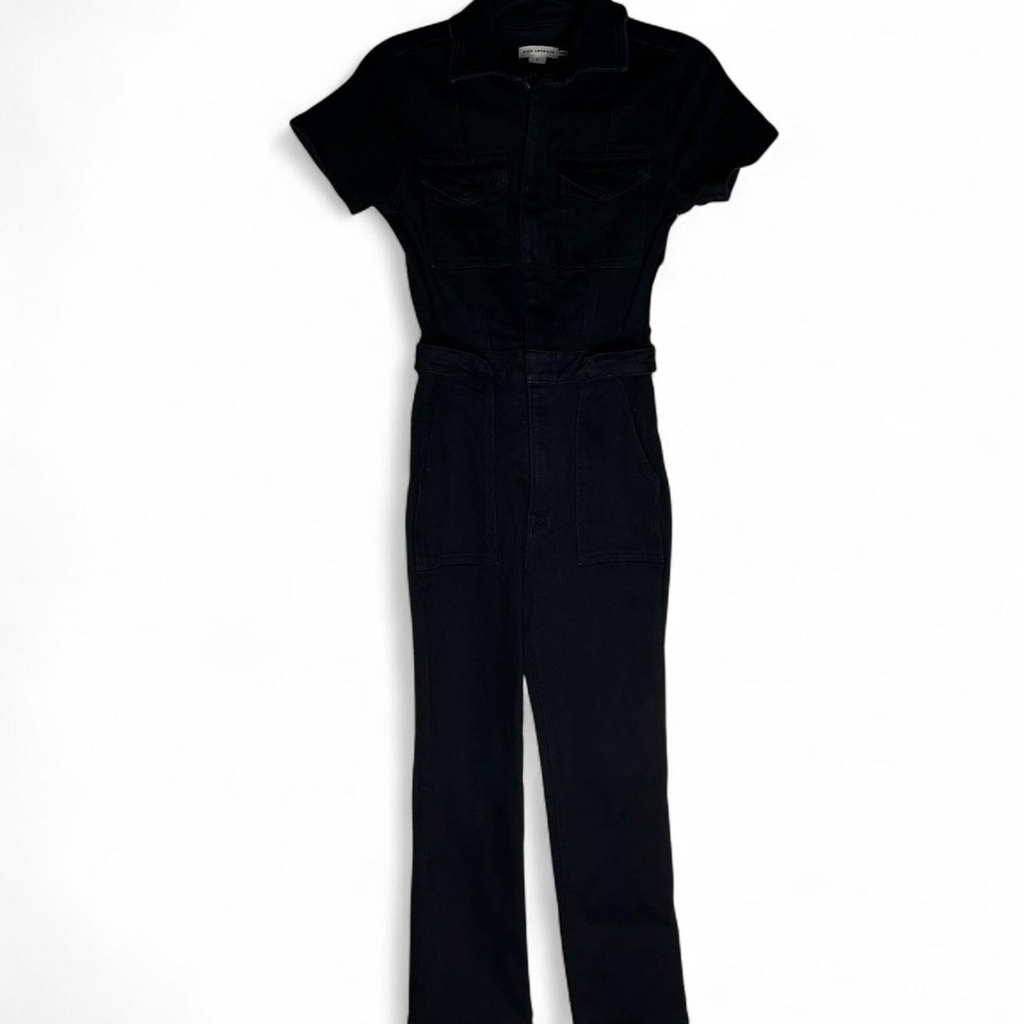 Nwt black cotton jumpsuit