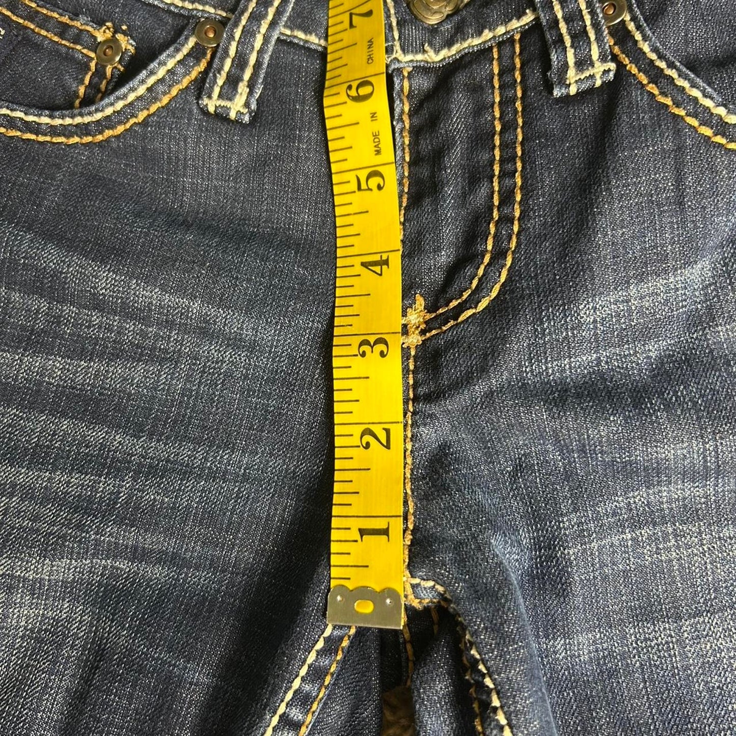 Cowgirl up dark wash low