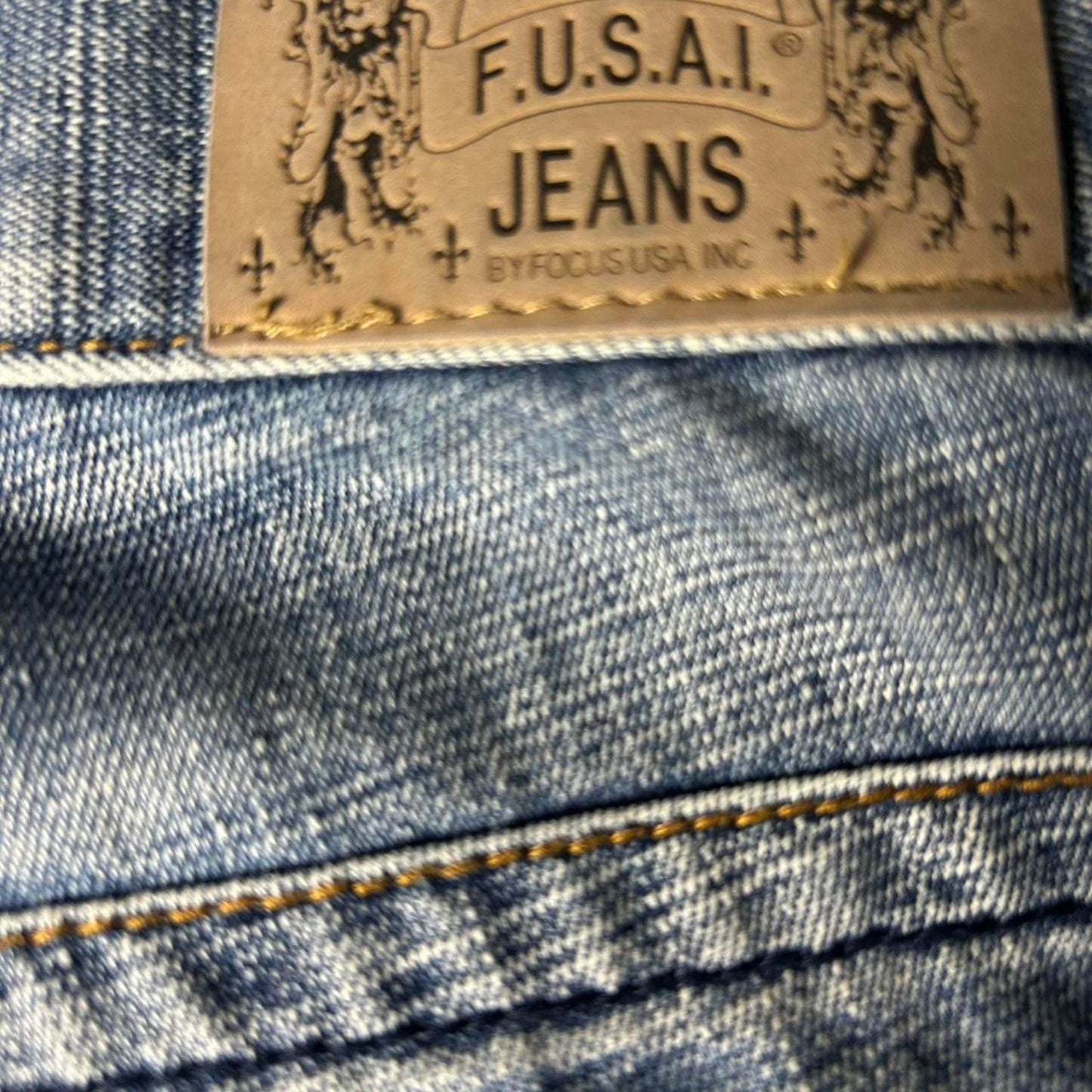Fusai navy blue vintage usa
