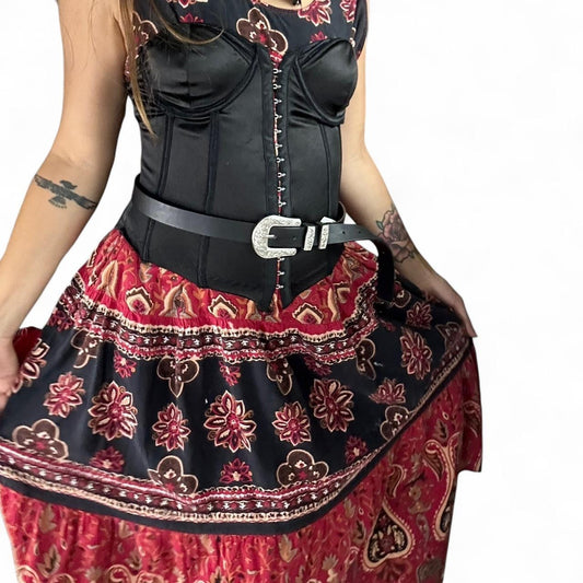 Sleeveless flare dress perfect for