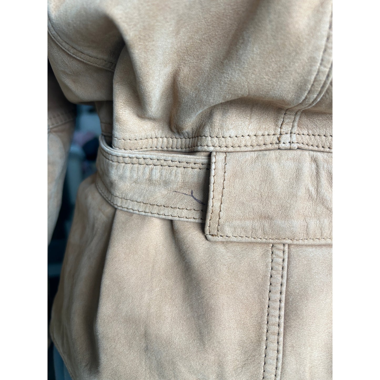 Harley Davidson Westernjacke aus Wildleder mit Futter, Scarface-inspiriert im Kokain-Cowboy-Stil
