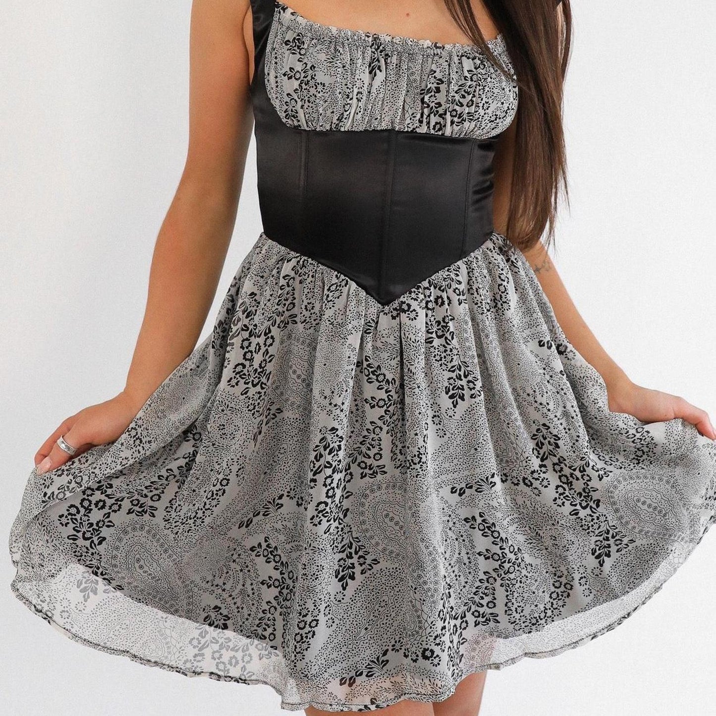 Ivy moon black corset dress