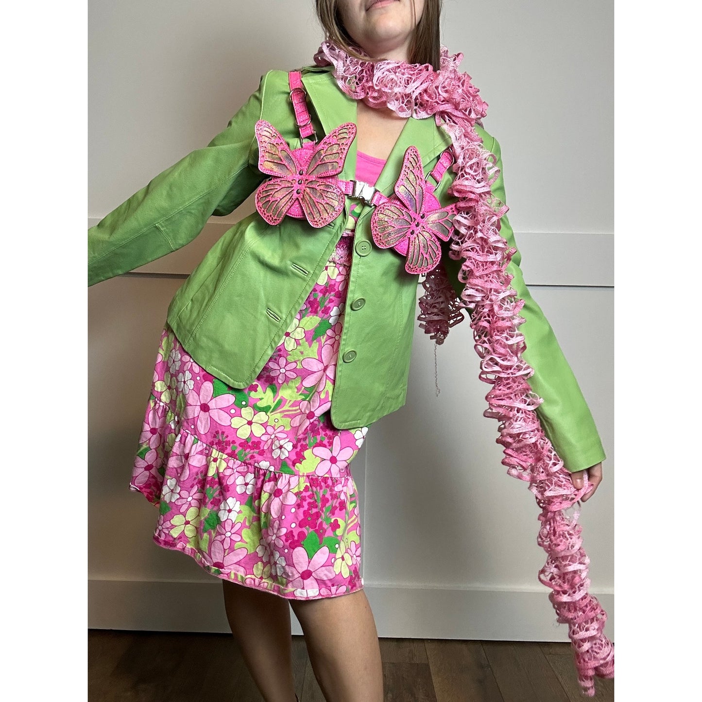 dolls kill butterfly storage harness festival bag