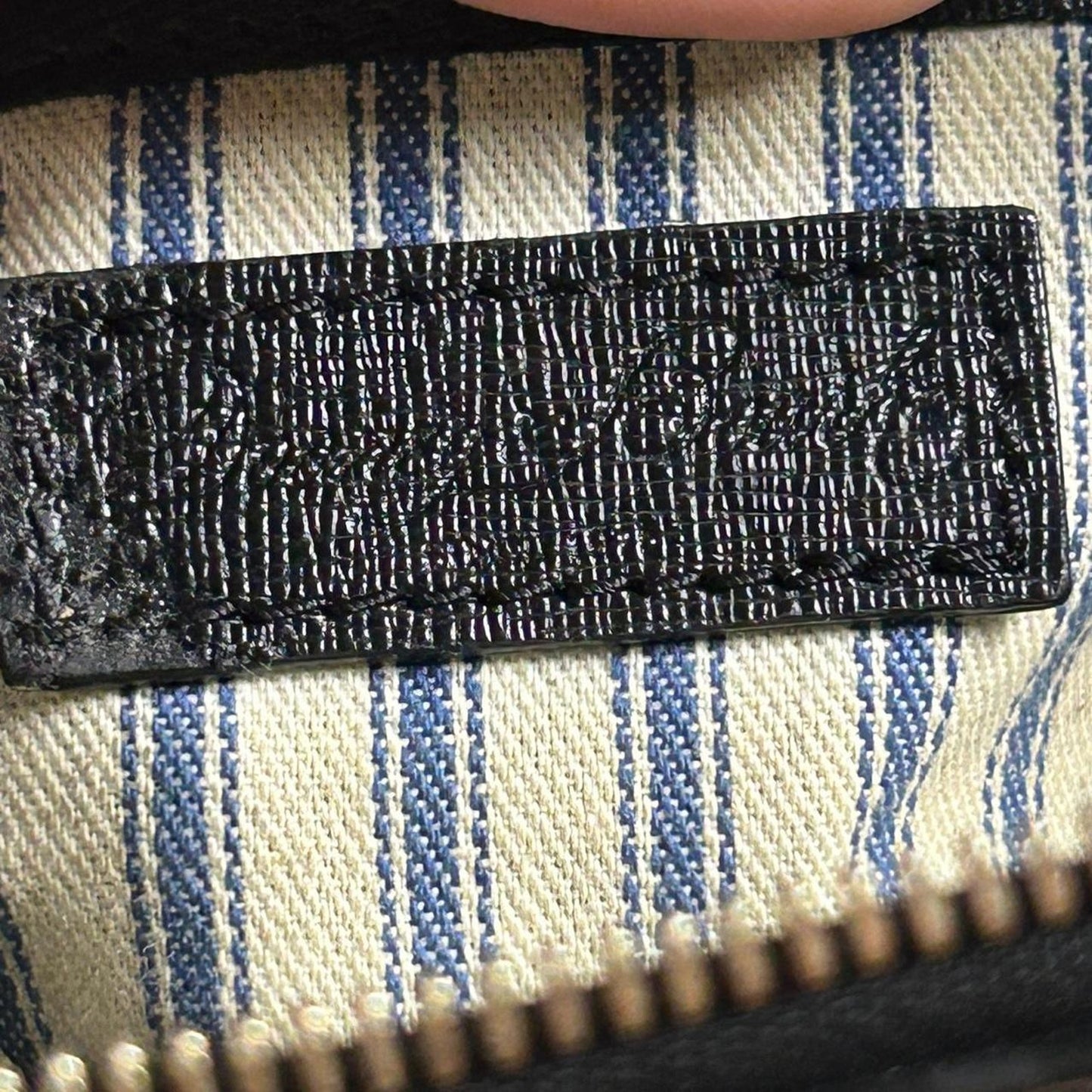 Black leather dooney bourke