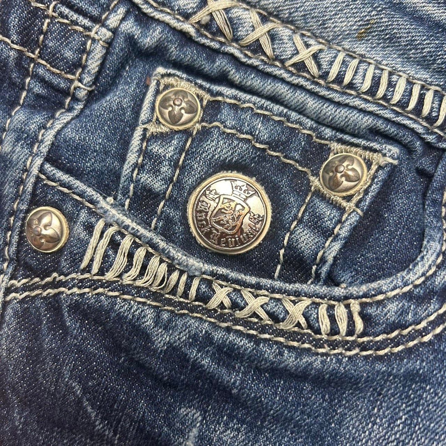 Blue rockrevival easy boot cut