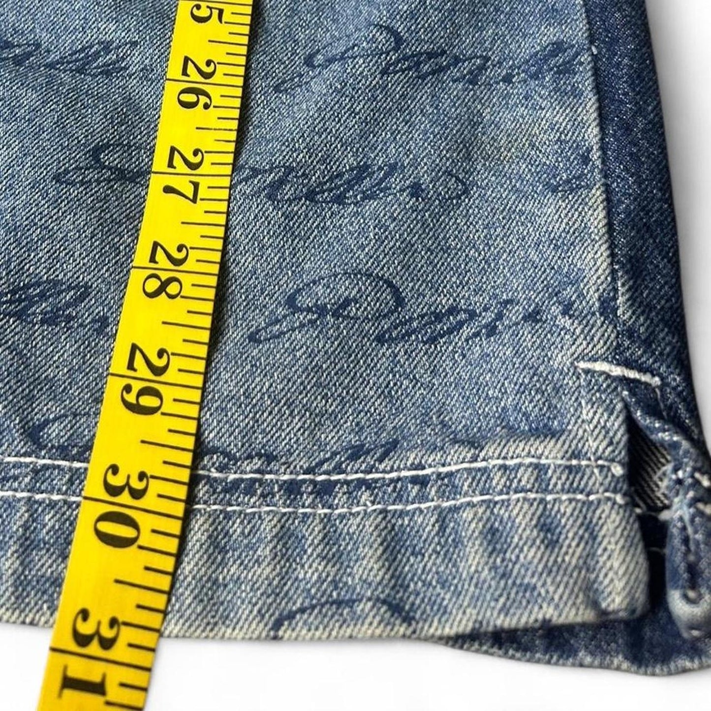 Vintage p miller patchwork denim