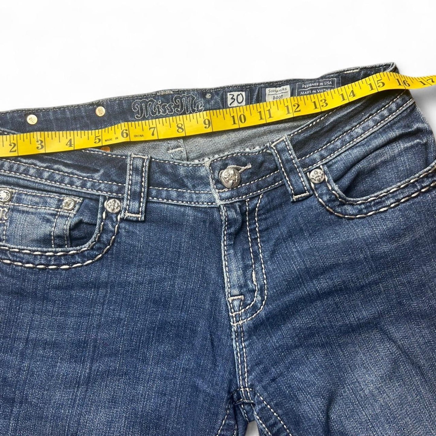 Miss me blue denim bootcut