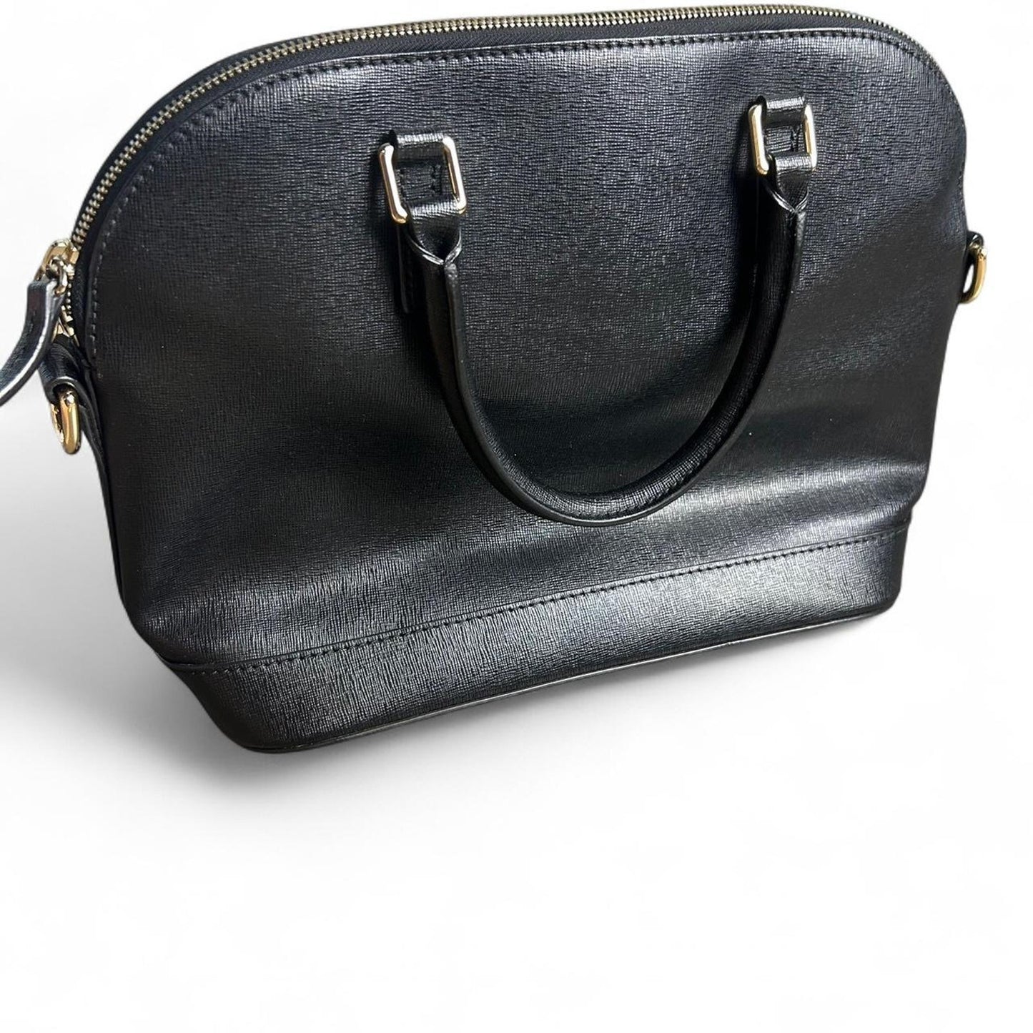 Black leather dooney bourke