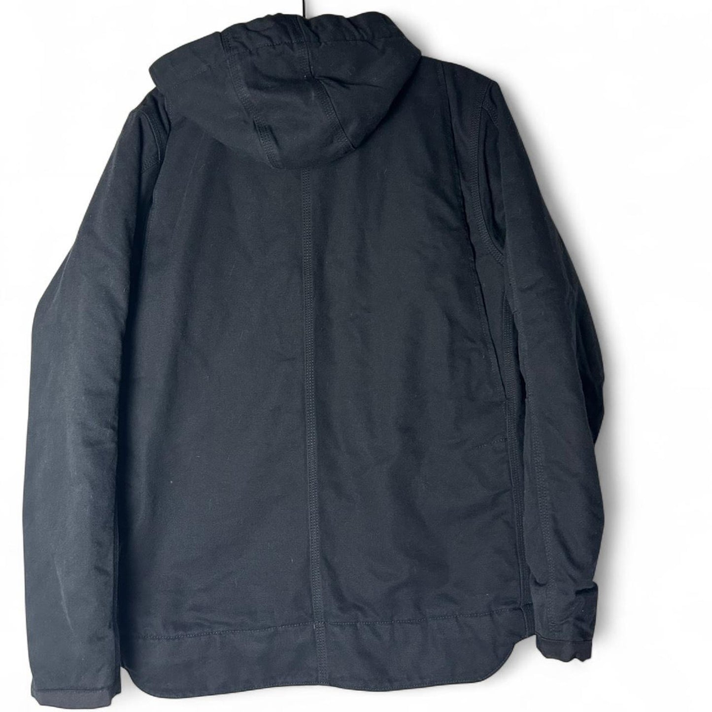 Carhartt black hooded sherpa lined