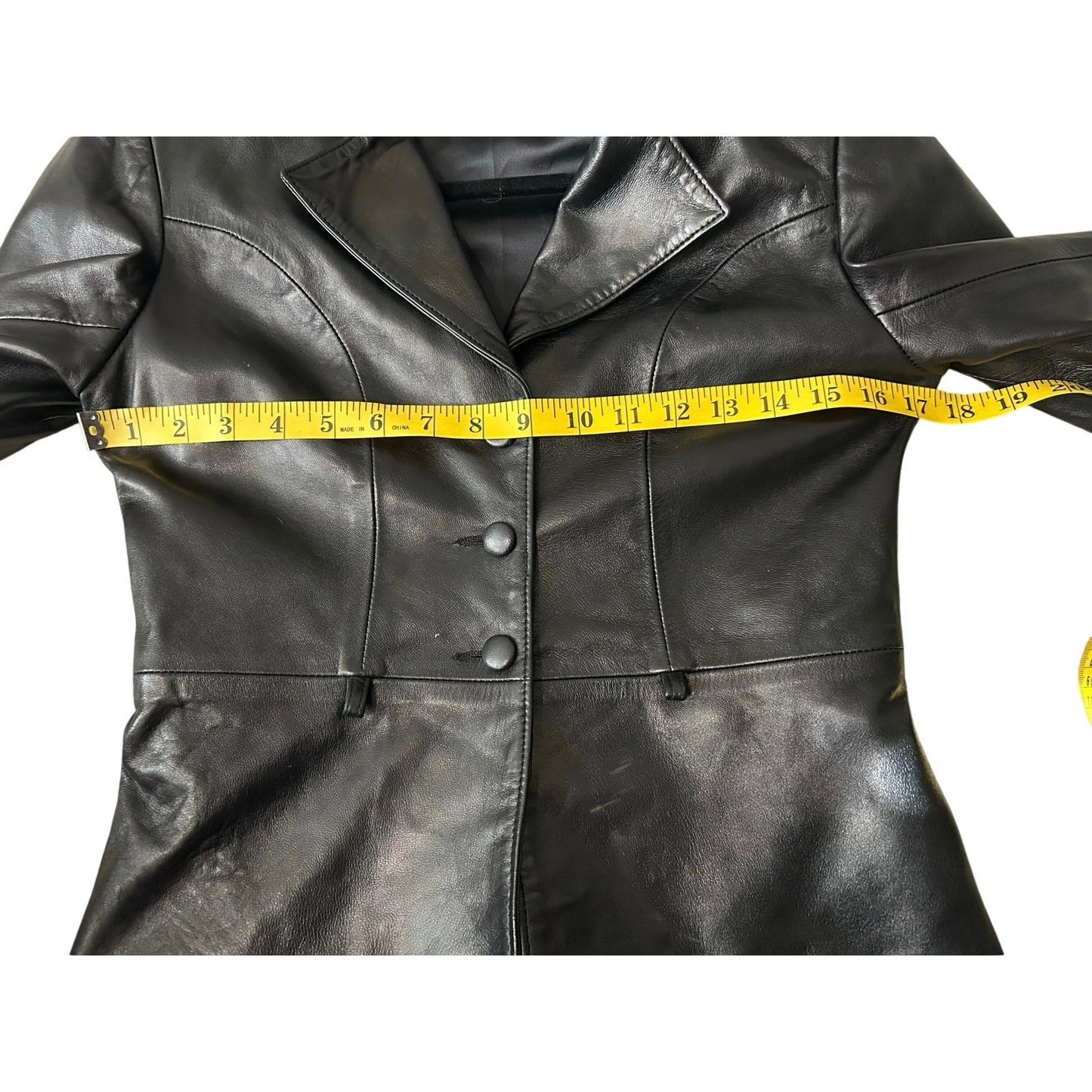 D’alvy Paris buttery soft lamb leather jacket size 36 eur