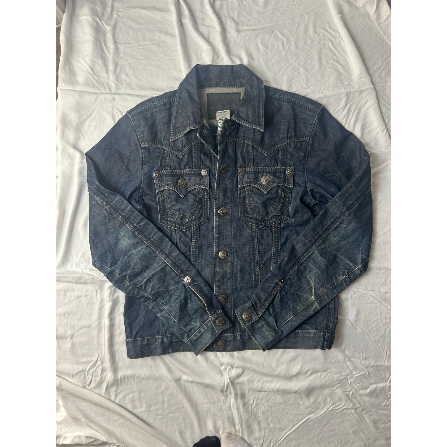 NWT True religion denim trucker jacket size xxl