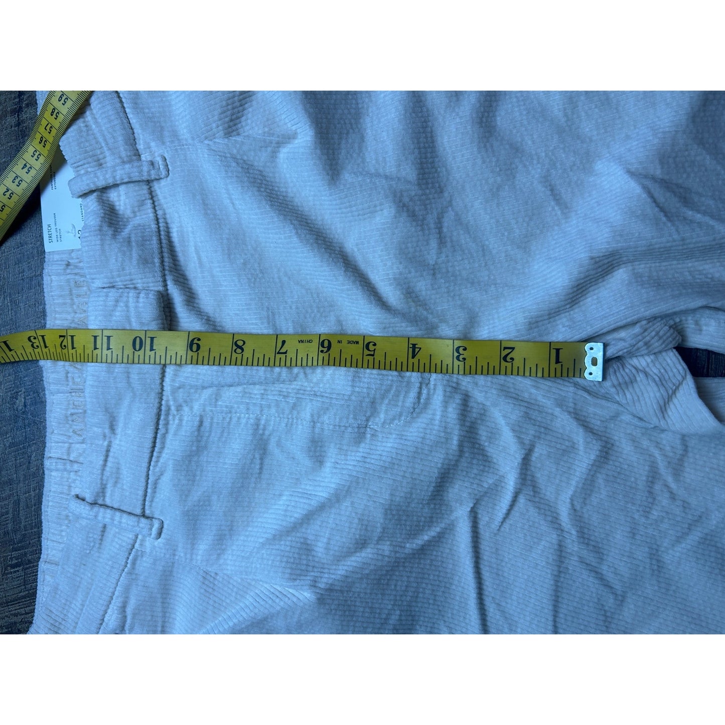nwt american eagle corduroy wide leg trouser size 12
