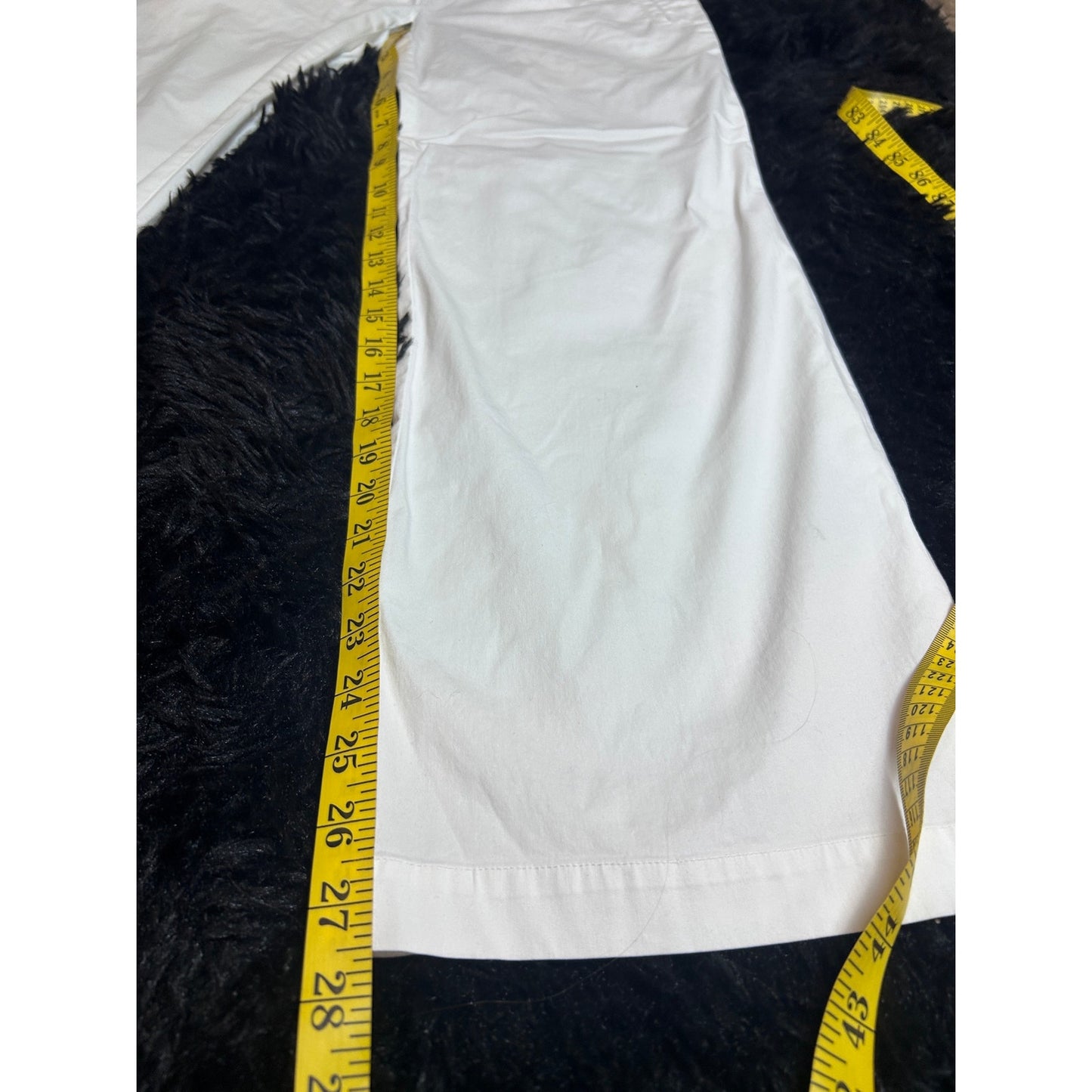 Michael Kors low rise wide leg French seam double button size 4p