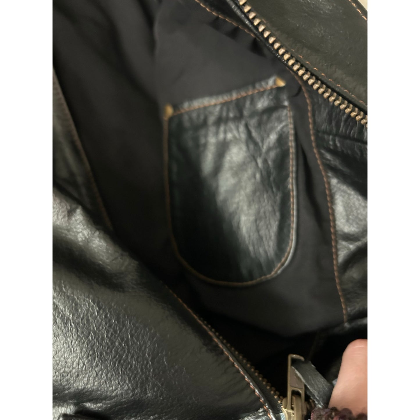 Harley Davidson Motorrad Lederjacke Größe L