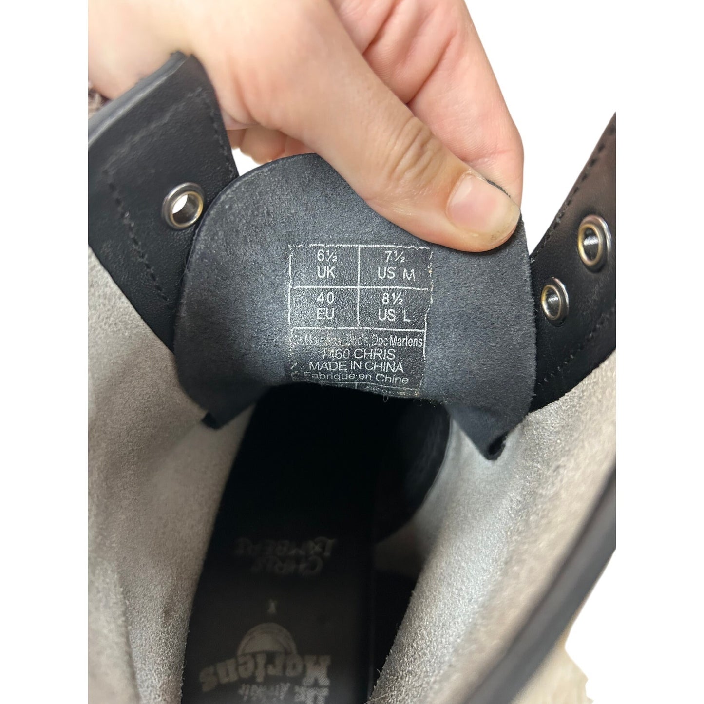 dr marten 1460 chris lambert tatouage traditionnel taille 8 1/2 L