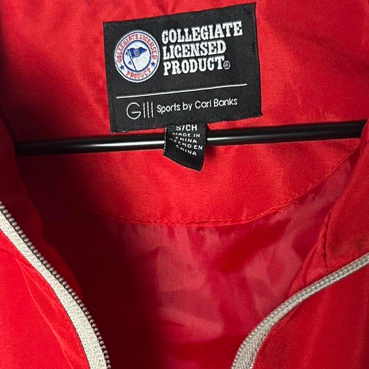 ohio state quarter zip windbreaker pullover size small
