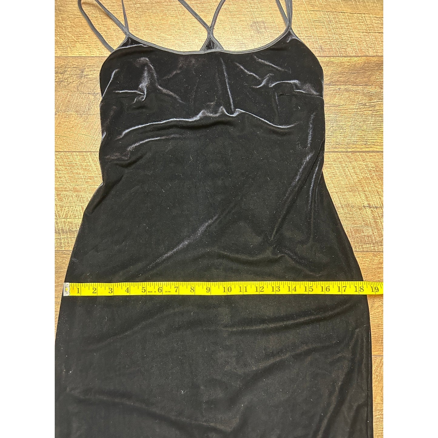 vintage ann taylor velvet slinky dress back slit