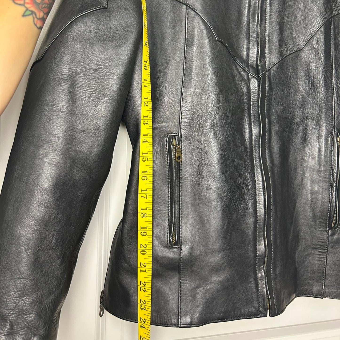 Wild ride insulated leather jacket size 14
