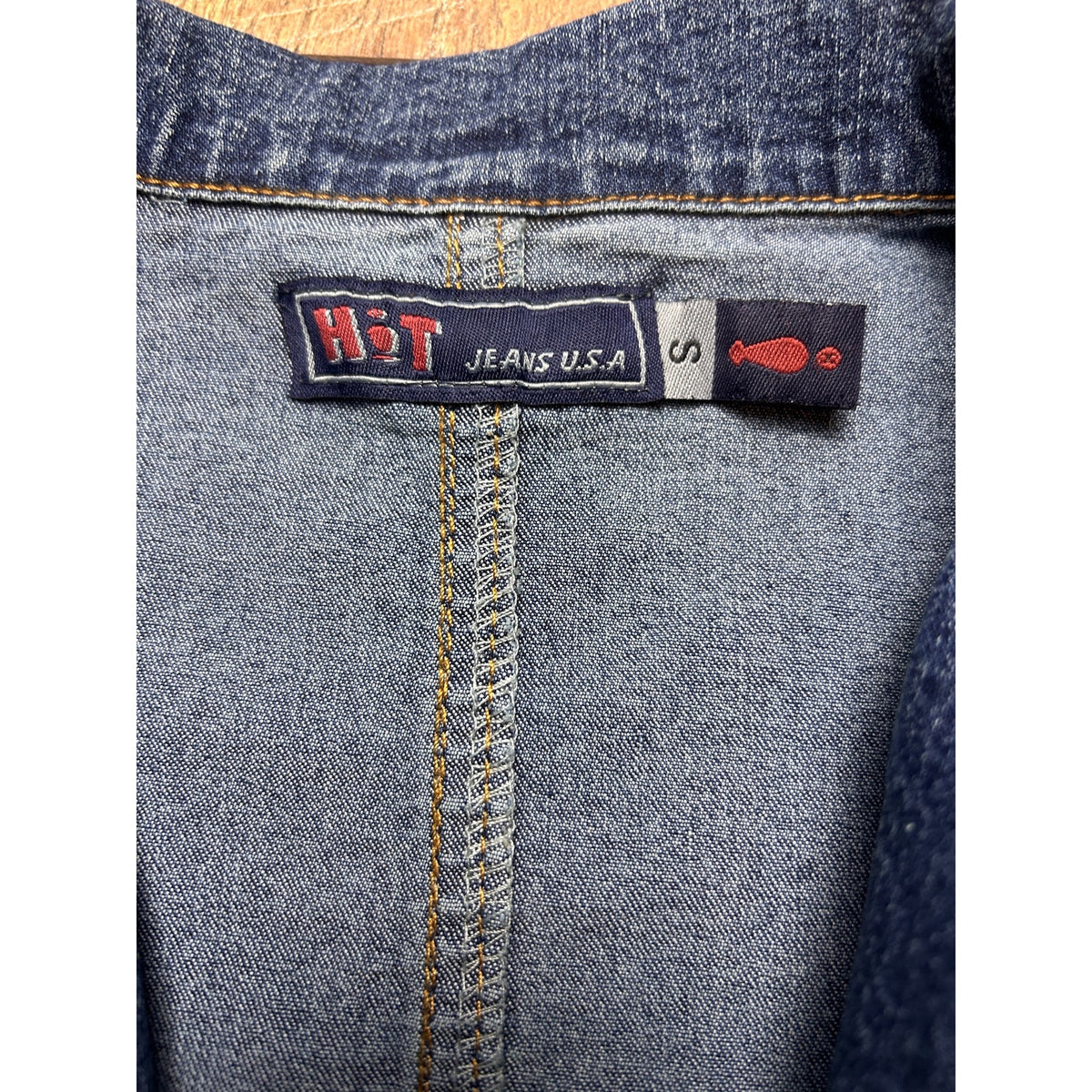 Y2K Whimsy Fairy Hit Denim Jacket Size Small Blue Jean Jacket