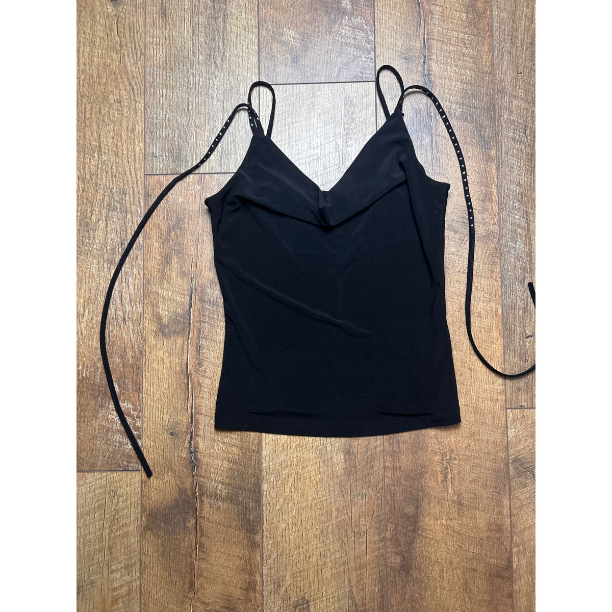 Vintage Forever 21 Cowl Neck Studded Going Out Top S-L