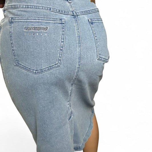 Jupe en jean Lafenier taille 28 US