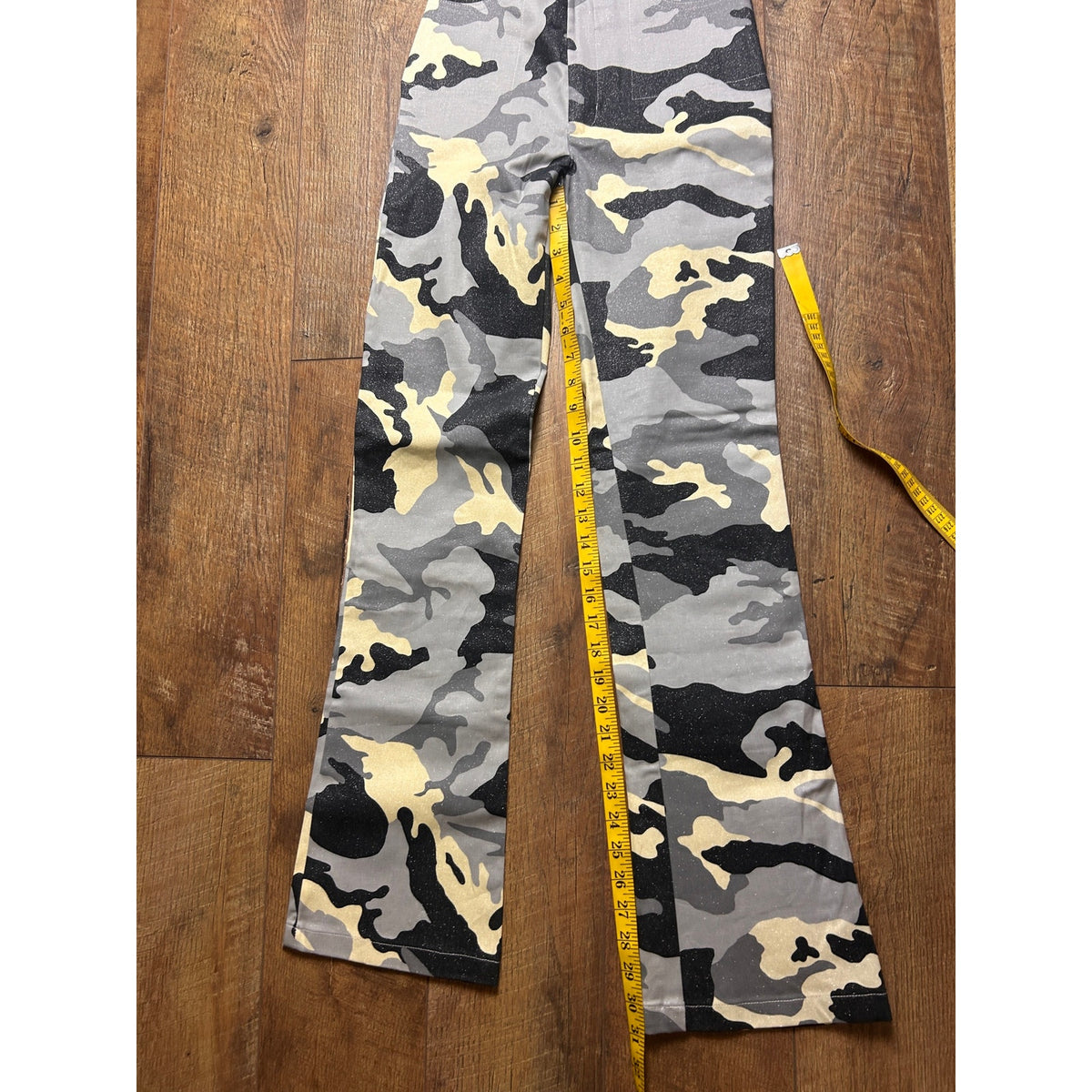 The Reason Camo Sparkle Barback Pants – Size 1
