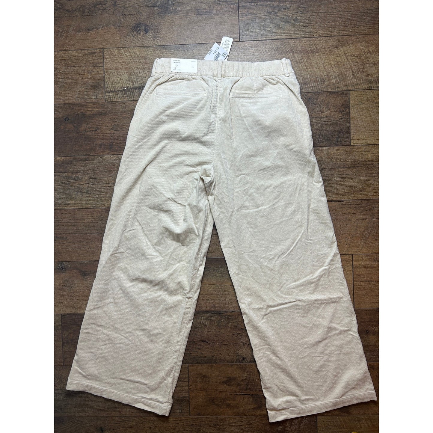 nwt american eagle corduroy wide leg trouser size 12