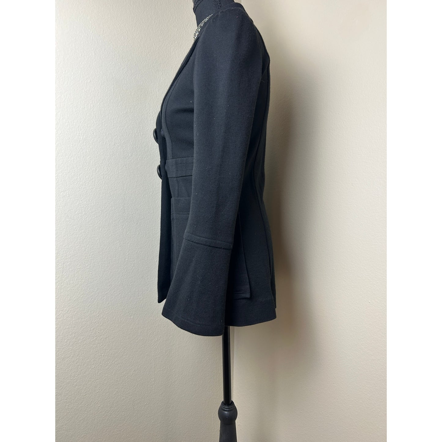 Y2K Alberto Makali Snatched Blazer Jacket – Corporate Goth Edit (Size 2)