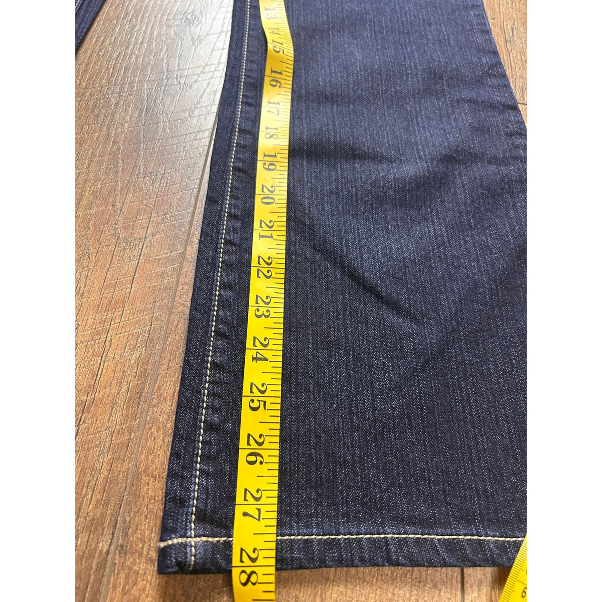 nwt calvin klein flare jeans dark wash 12p