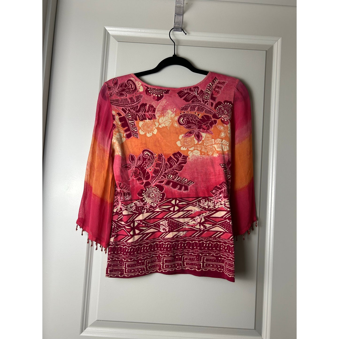 Forbidden Y2K beaded euro fairy top size m