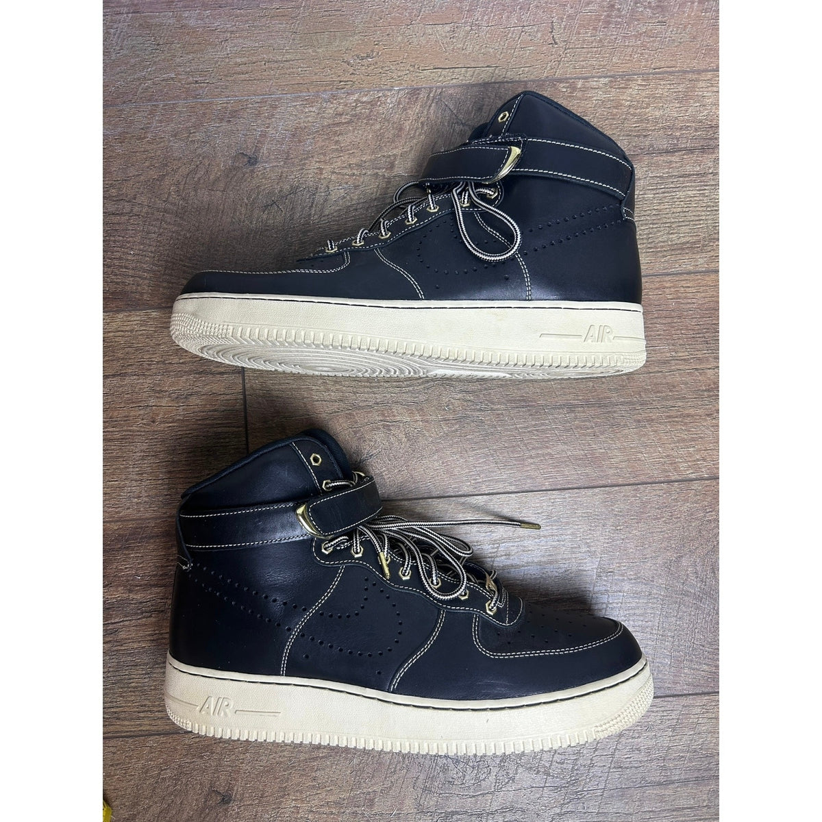 Nike Air Force 1 High ’07 LV8 WB Black Sail High Top Sneakers Size 13 882096-001