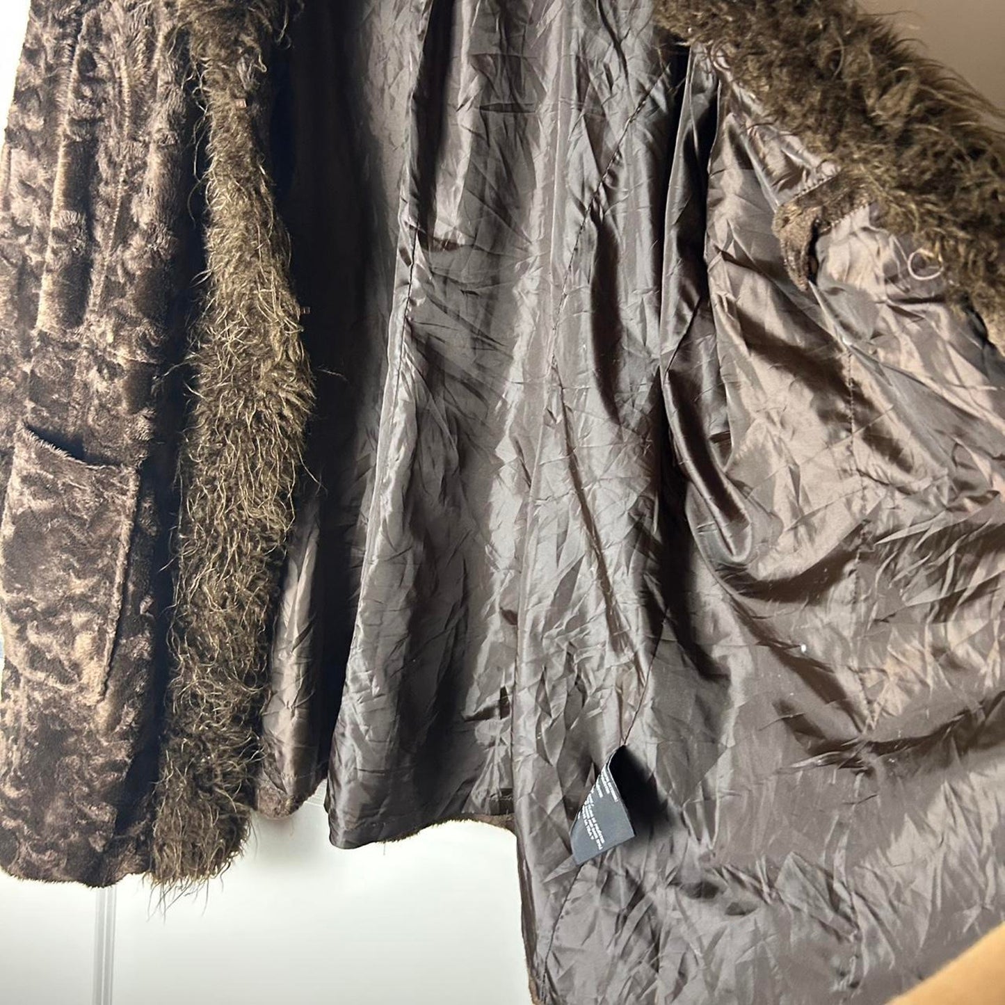 Penny lane brown faux fur