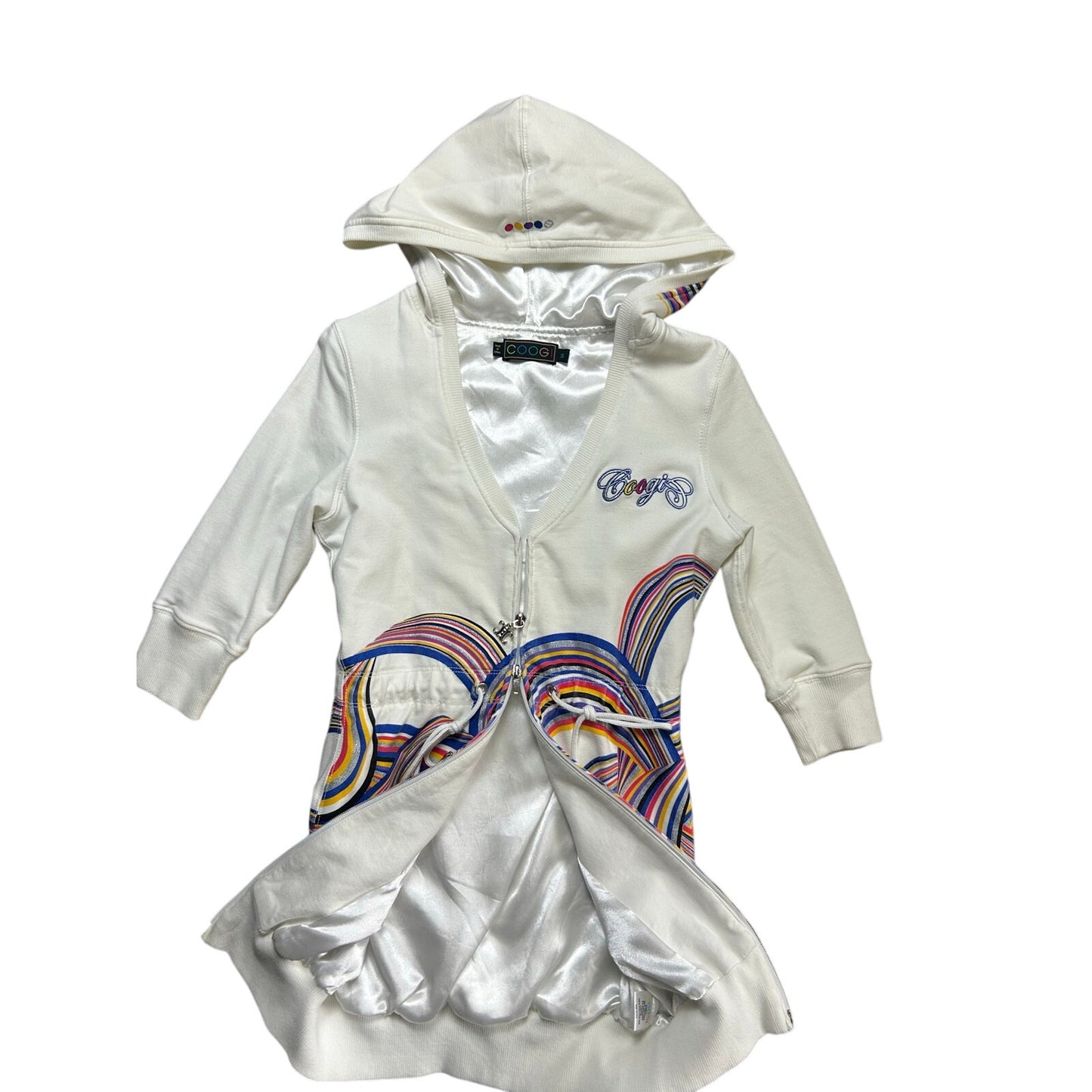 Coogi Doppelreißverschlussjacke Größe S