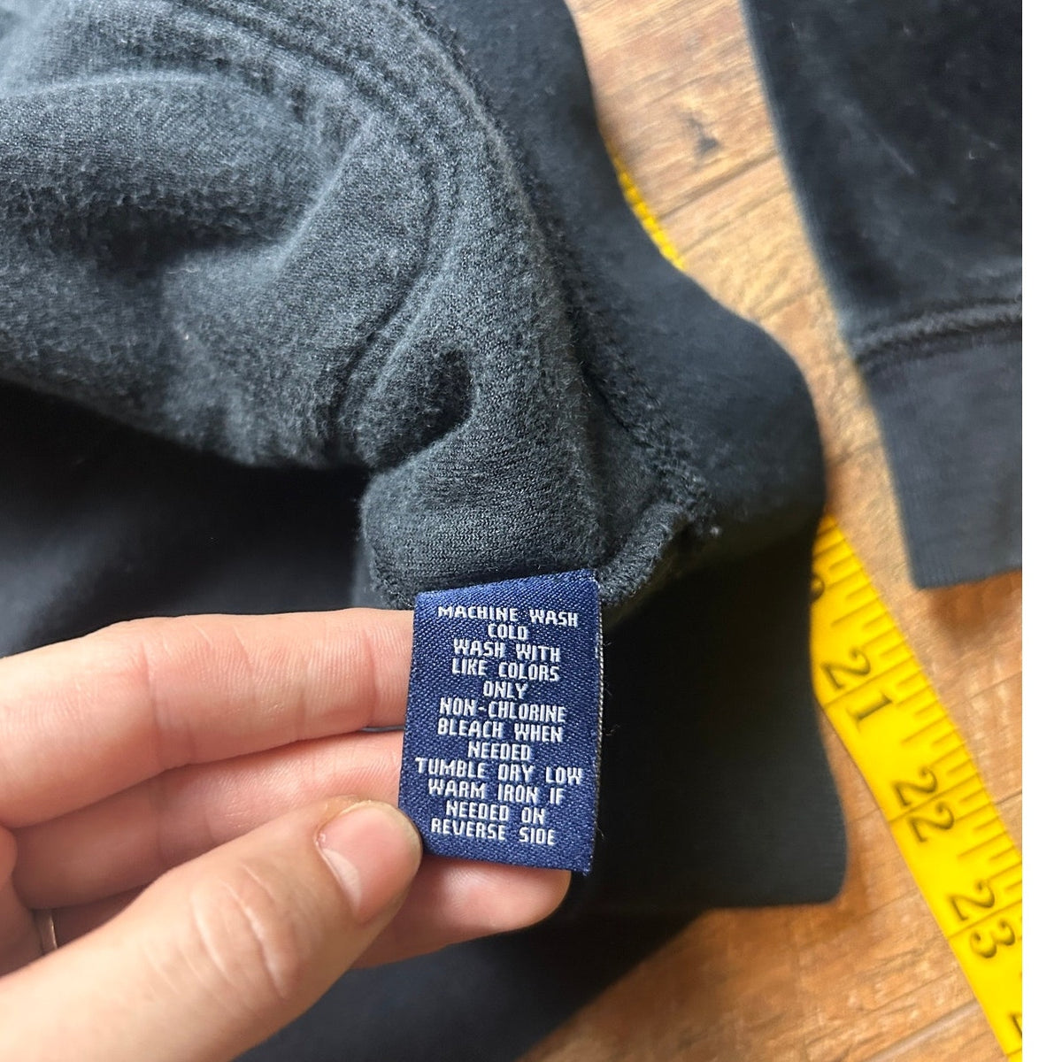 Chaps Crest Velour Track Jacket — Size M
